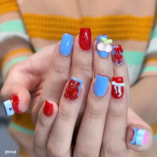 ネイル posa nail モエミのネイルデザイン
