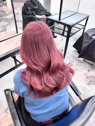 カラー 🍒似合わせ×ハイト ーン🍒ユリナのヘアスタイル