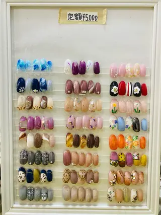 ネイル MonFavori 坂田のネイルデザイン