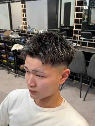 ショート カラー メンズ 【Men's Lapis横浜】翔太のヘアスタイル