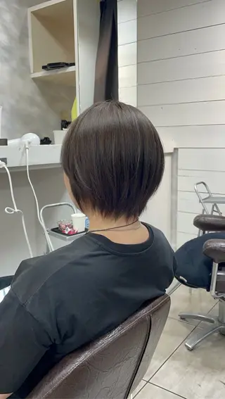 ショート カラー 似合わせ/前髪カット /店長 村上直也のヘアスタイル
