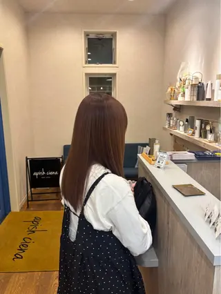 ロング ⭐️うる艶カラー 募集　まゆ⭐️のヘアスタイル