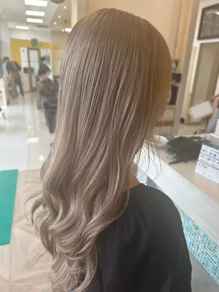 カラー EARTH天文館店 ✨RUIのヘアスタイル