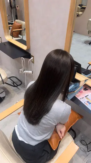 ロング 💙まの/ 透明感カラー💙のヘアスタイル