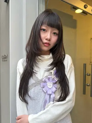 ロング SIKI ゆうのヘアスタイル