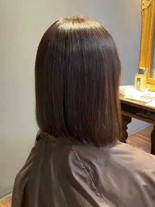 ミディアム カラー ヘアアレンジ レイヤーカット×髪質 改善🇰🇷シオリのヘアスタイル