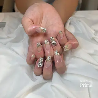 セミロング ネイル SalonPrima 西院Nail&Eyeのネイルデザイン