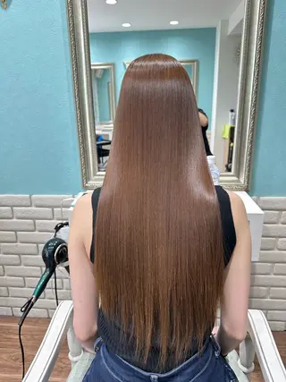 ロング カラー Rely リリーのヘアスタイル