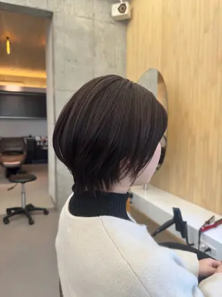 ショート カラー 【髪質改善】 kasumi🌷🌷のヘアスタイル