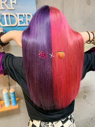 ロング カラー Beach 代表 KENTAのヘアスタイル