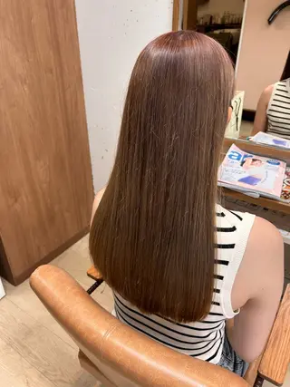 ロング 井上 愛梨のヘアスタイル