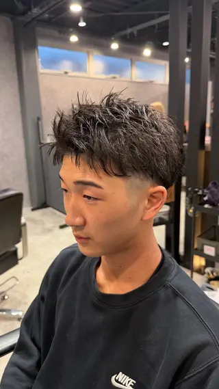 ショート メンズ 久保田 祥伍のヘアスタイル