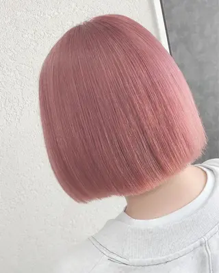 ショート カラー ブリーチ/髪質改善 店長　板垣智大のヘアスタイル