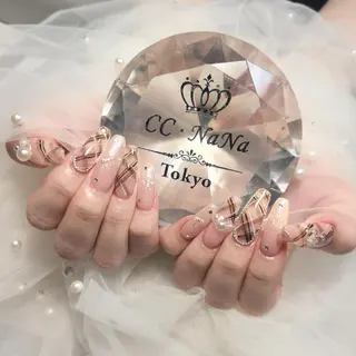 ネイル CC NaNa ワンホンネイル🌙Nのネイルデザイン
