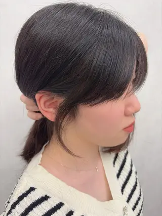 セミロング 🩵yuki/栄駅/ レイヤー/ハイトーンのヘアスタイル