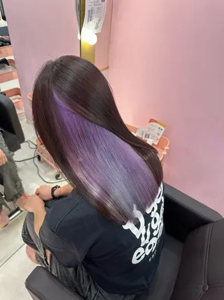 セミロング 🦋色落ちまで綺麗に 🦋KOKIのヘアスタイル