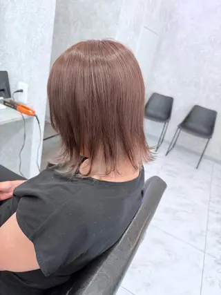 ショート カラー 🌺ハイトーン🌺 矢葺 なぎさ🌺🌺のヘアスタイル