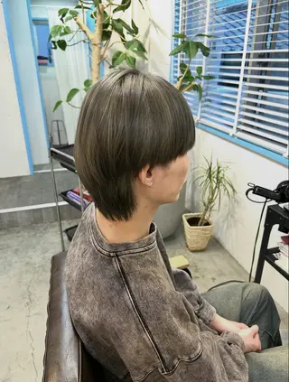 カラー メンズ oasis ふうまのヘアスタイル