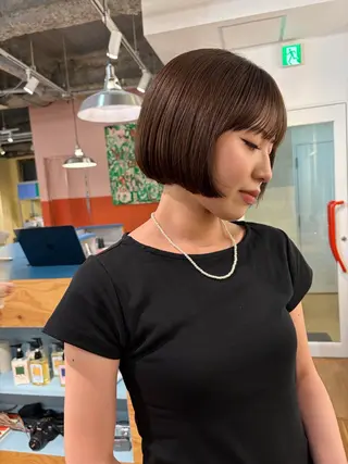 ショート カラー ❕マンツーマン施術❕ 🍊Moemiのヘアスタイル