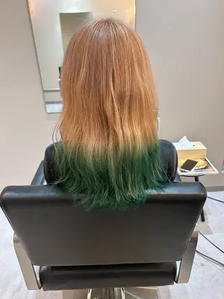 ロング カラー TOSHIKI 透明感カラー🌈のヘアスタイル