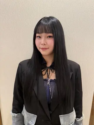 ロング カラー ボブ&寒色🎐ᩚ 短髪 COCOROのヘアスタイル