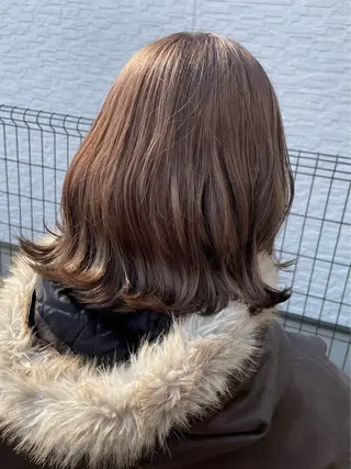 ミディアム カラー 大島 渓翔のヘアスタイル
