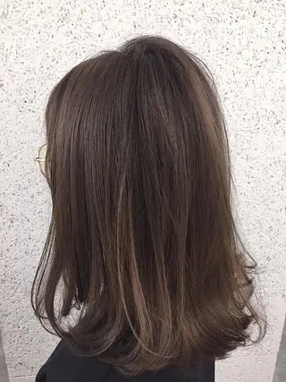 ミディアム カラー ✨ハイクオリティ✨ 山本香也のヘアスタイル