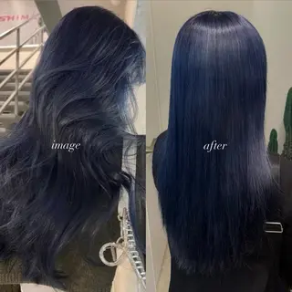 カラー 宮島 華湖のヘアスタイル