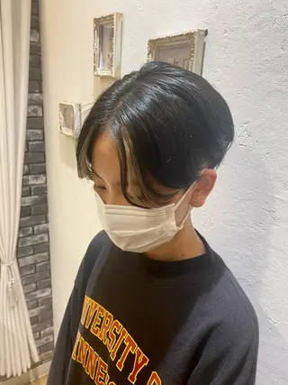 ショート カラー attra昭和町店. momoのヘアスタイル