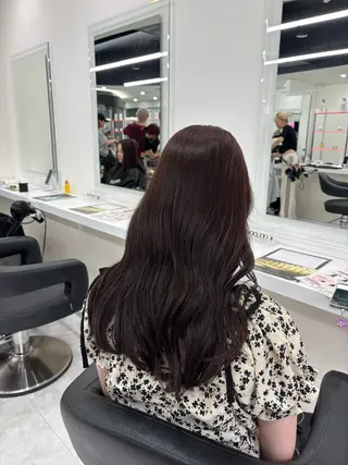セミロング カラー KUREHA/艶モテ カラー✨／海外系🌺のヘアスタイル