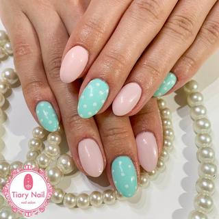 ネイル 💗🪽Tiary Nail🪽💗のネイルデザイン