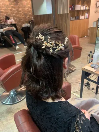 ヘアアレンジ ERIKO Tのヘアスタイル