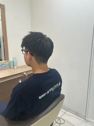 ショート メンズ モデル募集中 松原京のヘアスタイル