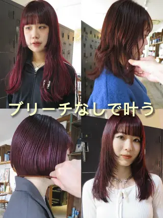 ミディアム yuma/カット カラーの似合わせ◎のヘアスタイル