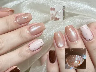 ショート July.nail ジュライ　ネイルのネイルデザイン