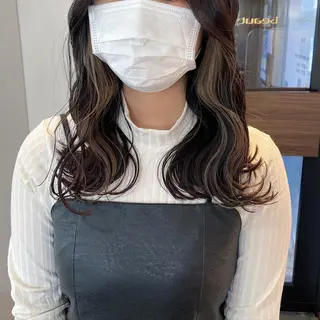 セミロング MOE /Zina横浜2ndのヘアスタイル