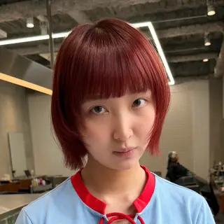 ショート カラー ボブ専門美容師 /ミヤノのヘアスタイル