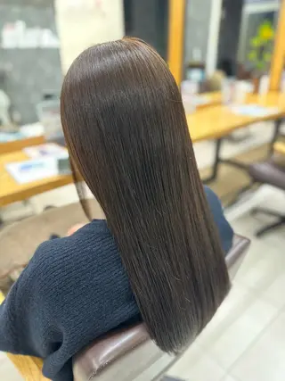 セミロング カラー ⭐️佐藤壮也⭐️ 柔らかモテカラー🤎のヘアスタイル