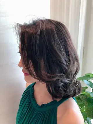 ミディアム カラー ヘアアレンジ UNIX N.horiiのその他イメージ