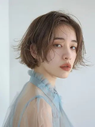 カラー 束感まつぱ🫧 なつき🫧のヘアスタイル