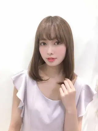 カラー パーマ Ash 店長 山下達也のヘアスタイル