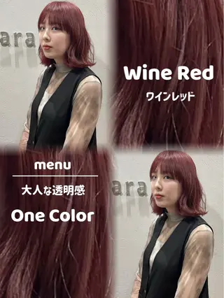 カラー 塚原 怜音のヘアスタイル