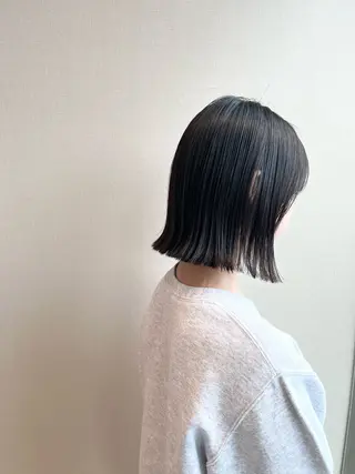 ショート レイヤーカット*艶* 蒲生四丁目*山保美月のヘアスタイル