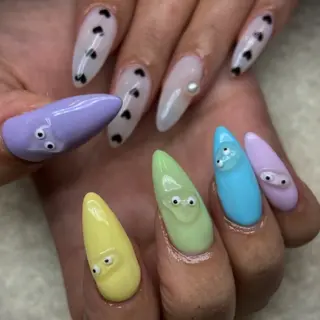 ネイル 💎ラピスラズリ💎 RIONAのネイルデザイン
