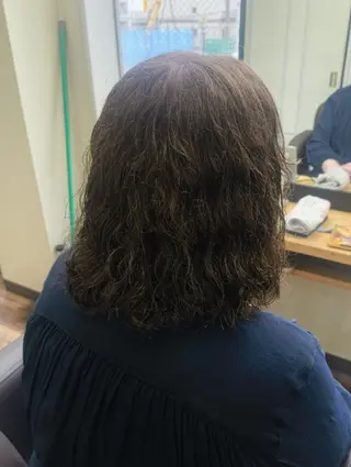 ミディアム カラー 村松 和歌子のヘアスタイル