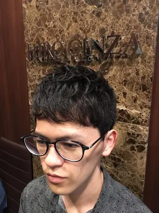 ショート メンズ 小島 史也のヘアスタイル