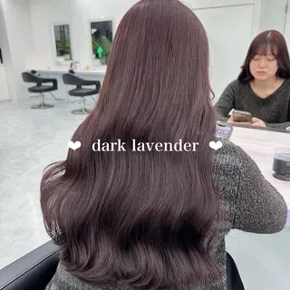 ロング カラー トレンド🇰🇷韓国 スタイル🤍りんのヘアスタイル