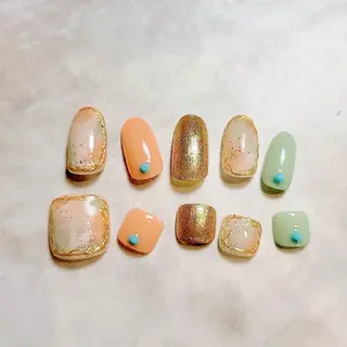 ネイル Nail salon Purem🐾のネイルデザイン