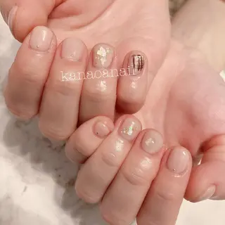 ネイル 地爪育成💅 kanaoanailのネイルデザイン