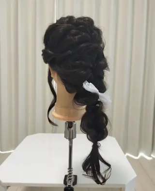 ヘアアレンジ vizz SAKIのヘアスタイル